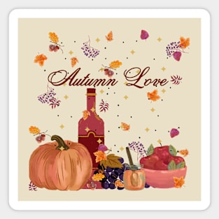 Autumn Love Magnet